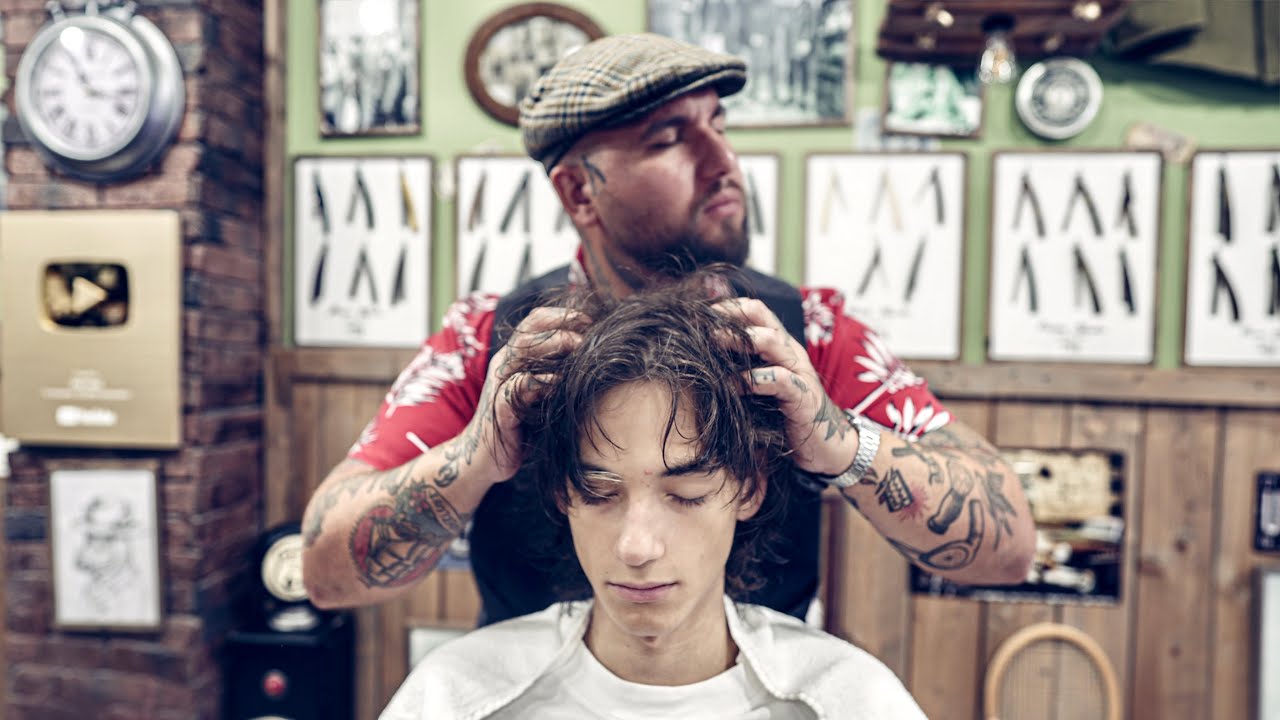 💈 ASMR BARBER - Head & Face Massage - Relaxing Sleep Therapy