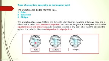 Spatial reference part 4 (Projected Coordinate System)
