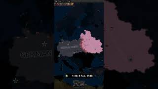 Germany vs Polish-Lithuanian Commonwealth in 1939 | Hoi4 Timelapse