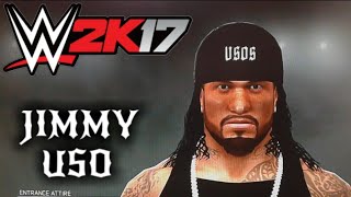 WWE 2k17 xbox 360/ps3 Jimmy Uso caw