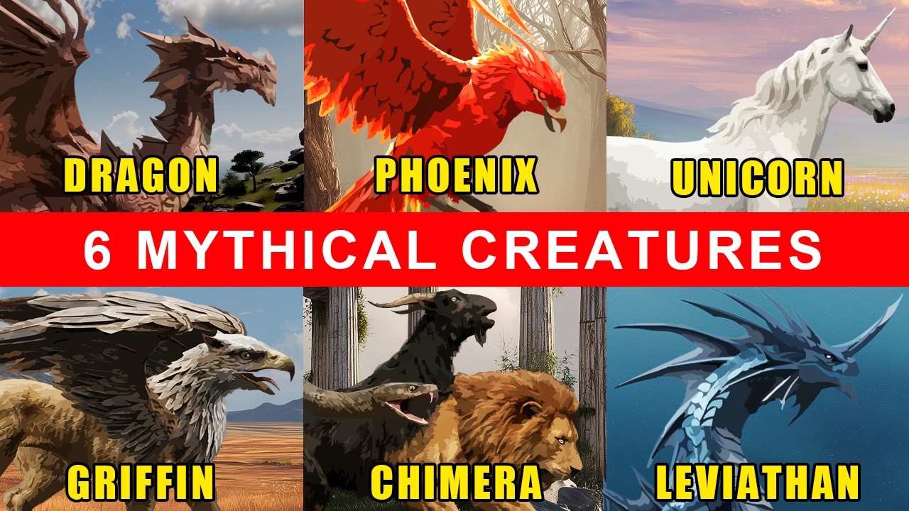 6 Mythical Creatures Explained