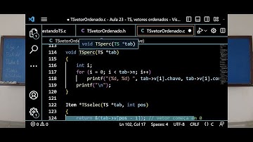 Aula 23.4 - TS em Vetor Ordenado: Códigos, Testes e Limitações (AED1)
