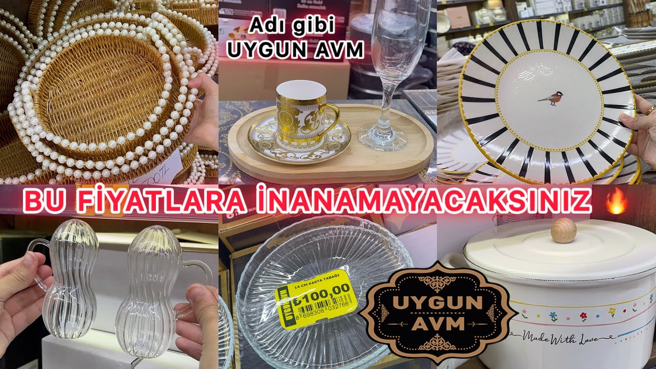 UYGUN AVM’DE HER ŞEY ÇOK UYGUN🔥‼️Bu fiyatlara inanamayacaksınız😯çeyiz alışverişi