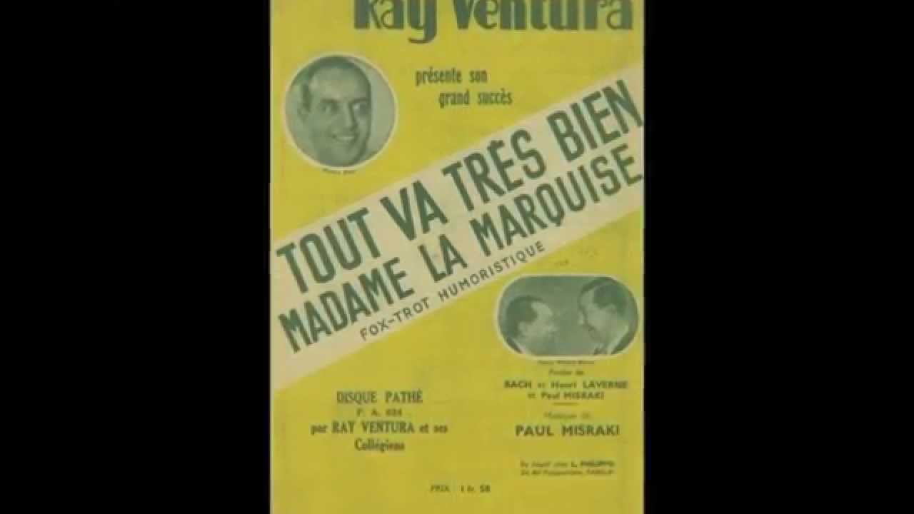 La Mutuelle du Mans " tout va très bien Madame la marquise " 1936 - YouTube