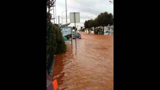 Cheias em Ferreiras, Albufeira 1-11-2015