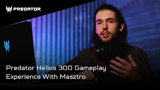 Predator Helios 300 Gameplay Experience With Masztro