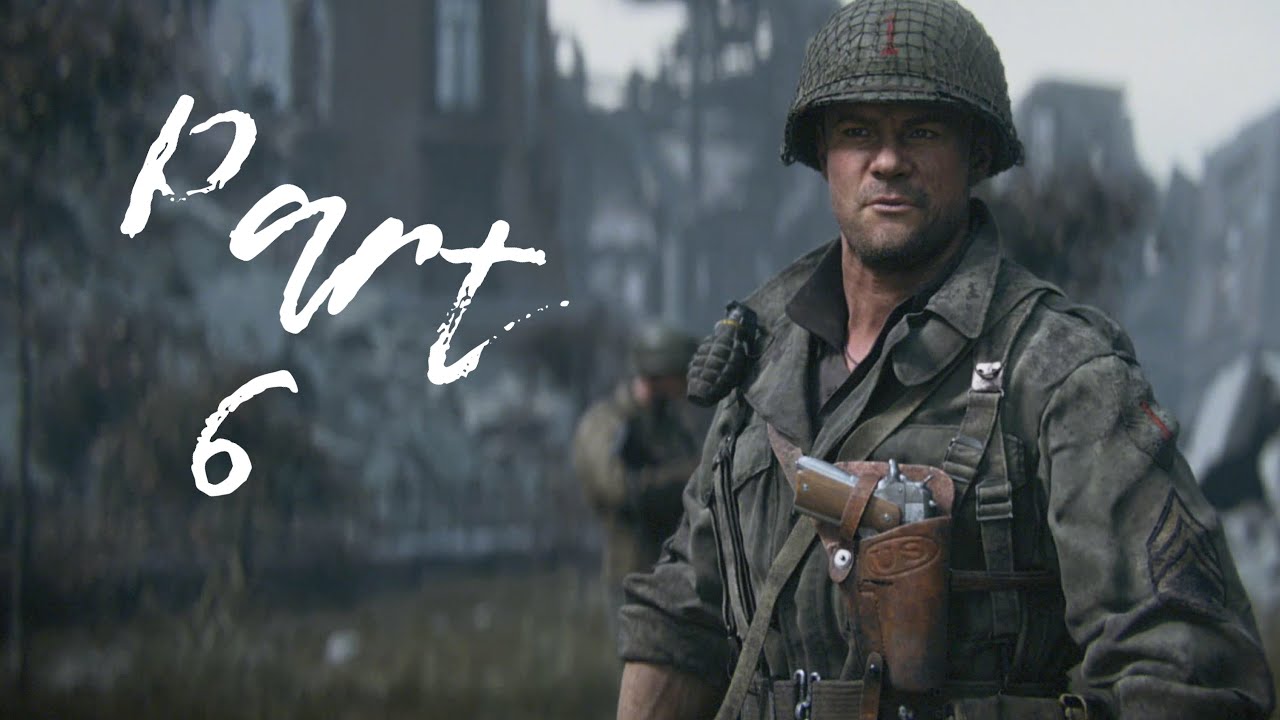 CALL OF DUTY: WW2 Gameplay Walkthrough  - “COLATERAL DAMAGE” - Campaign Mission 6 (4K PS5)