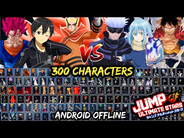 Jump Ultimate Battle Stars V6 Mugen (300 Characters) Android Offline class=