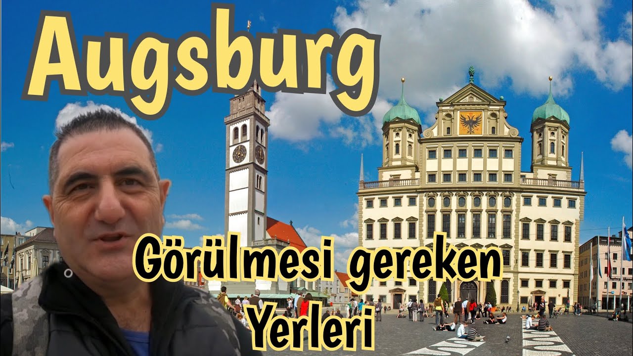 🇩🇪Augsburg Şehir Gezisi, gezilmesi gereken yerler Almanyada Kasaba ve Köy hayatı