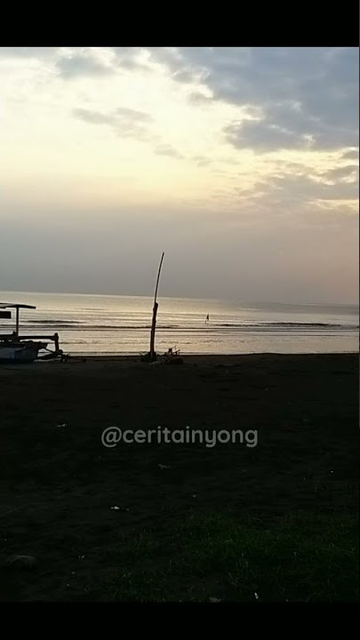 Sunrise Pantai Alam Indah (PAI) Tegal 2021 #shorts