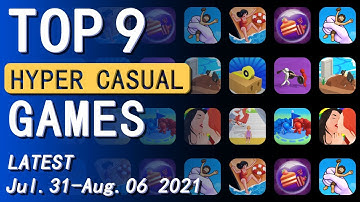 Top 9 NEW Hyper Casual Game Ideas (Jul.31 - Aug.06, 2021)  | New Games Daily