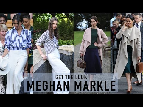 Video: Meghan Markle Copies Her Look With This Leather Skirt