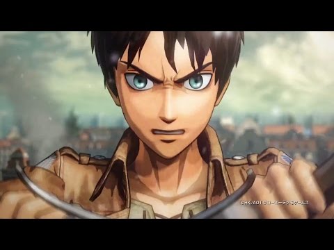 ATTACK ON TITAN - (PS4/PS3) - TGS 2015 Trailer (1st Gameplay Footage)