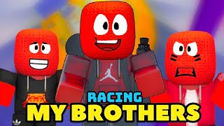 I Raced My BROTHERS in Tower of Hell *Intense* ROBLOX