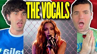 ITALIANS React 🇮🇹 Anitta - Ahi \& Lose Yah Breath (Live On The Voice USA)