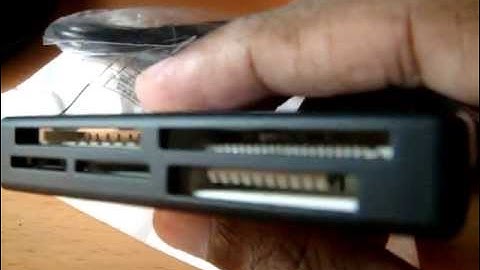 TomTop USB 2.0 ALL IN 1 Multi CARD READER SD/XD/MMC/MS/CF/SDHC