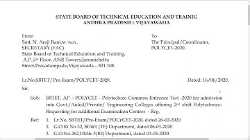 AP SBTET LATEST UPDATE || AP POLYCET EXAM || BSD TELUGU TECH