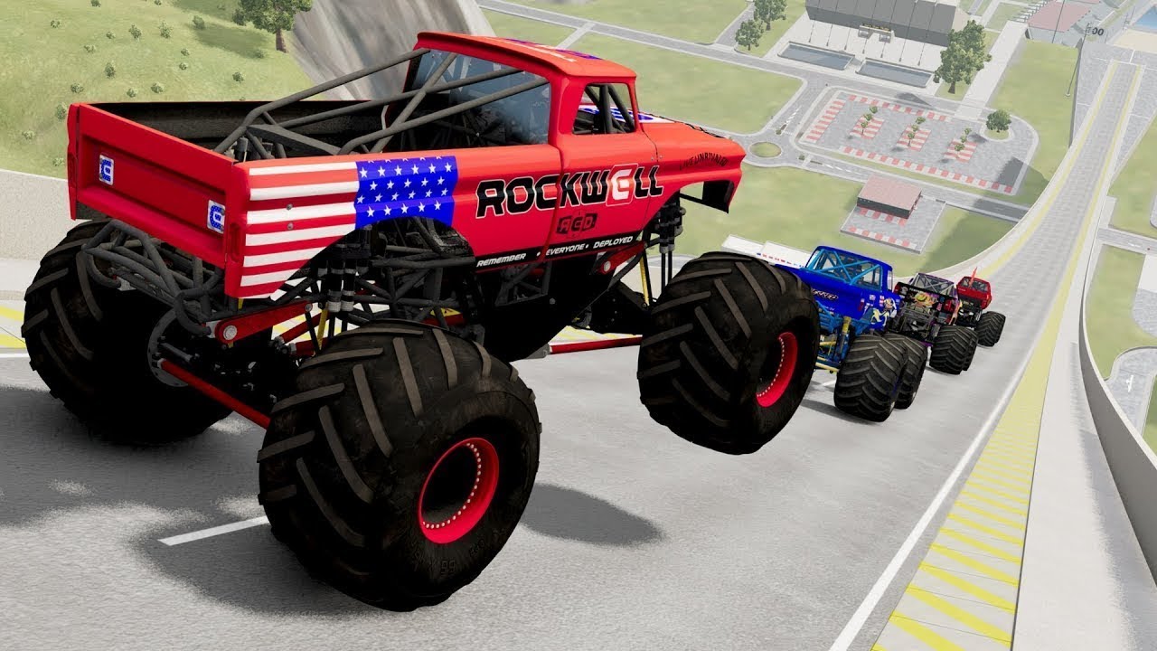 LIVE 0121 | Random Car - Epic Car Jumps & Crashes - BeamNG.Drive