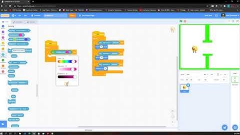 How to make a Flappy Bird  game in scratch 3.0