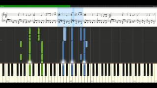 Muse - Muscle museum [Piano Tutorial] Synthesia