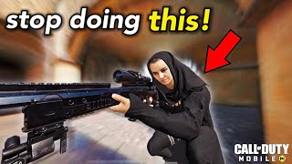 3 Sniper Mistakes You Might Be Making In COD Mobile ! (SND TIPS)