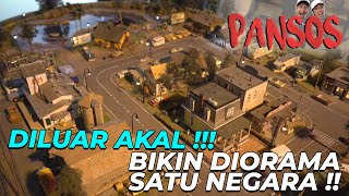 PANSOS EPS 4 | BIKIN MELONGO !!! DIORAMA INI BISA BERUBAH DARI MALAM SAMPE PAGI,KOK BISA YAA??