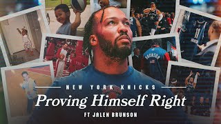 Jalen Brunson's rise to an NBA AllStar | Knicks AllAccess