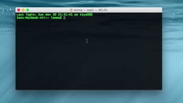 How To Install & Locate MySQL in Terminal.app on Mac OS X