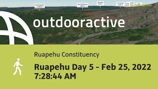 Interactive 3D video: Ruapehu Day 5 - Feb 25, 2022 7:28:44 AM