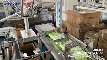 ZODE wet wipes packing machine