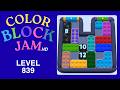 Color Block Jam Level 839 Solution Walkthrough