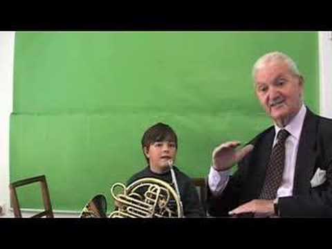 Ifor with my eldest son showing how to teach children to hold the instrument without any physical strain. I have left the preamble and chatty bit at the end on the video simply because it is "typical Ifor". A seriously nice bloke. My son is a bit older now and would probably hate being called "cute". Who better to have though as a first teacher than Ifor James?