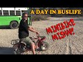 A Day in the Buslife of Bussy McBusface ~ with  Minibike Mishap!