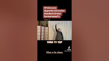 Pt3 Poi Opposite Direction Stacked Circles Turnaround #español #PoiTutorial #PoiDance  #FlowArts
