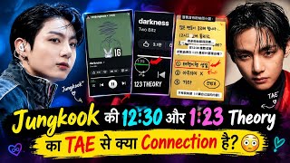 What is the Connection between Jungkook's 12:30 and 1:23 Theory and TAE? 😳 | The Secret of 123 | ...