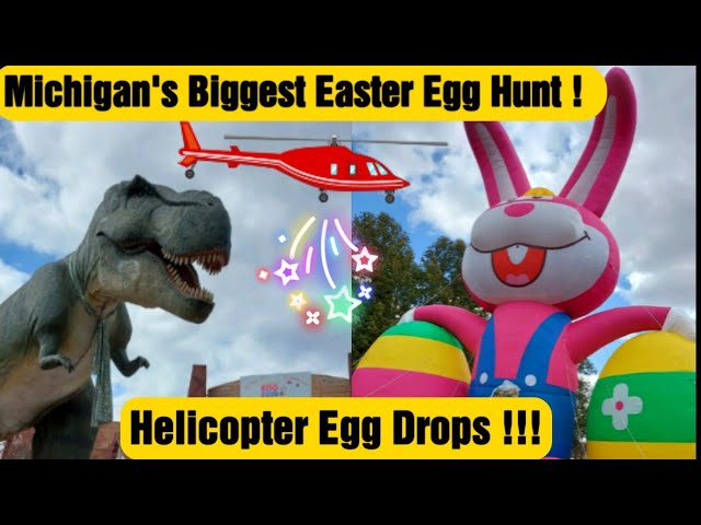 Biggest Easter Egg Hunt in Michigan - USA Tamil VLOGS - Day In My Life @ Canterbury Village | Food Tamil - Samayal & Vlogs