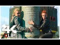 Rooftop Pursuit Scene | BLACK WIDOW (NEW 2021) Movie CLIP 4K