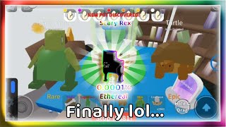 📦Unboxing Simulator📦 | OMG! 😱 I HATCH **ETHEREAL SCARY REX** On Camera! (1 In 1 Million!)