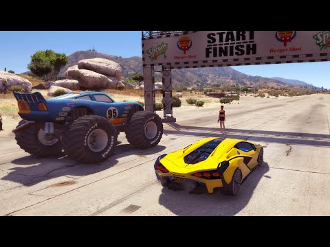 lamborghini-sián-vs-ferrari-f1-/-gta-5-lamborghini-mods