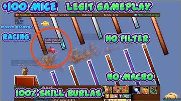 EPIC LEGIT GAMEPLAY +100 MICE (No macro, No filterkeys) TRANSFORMICE
