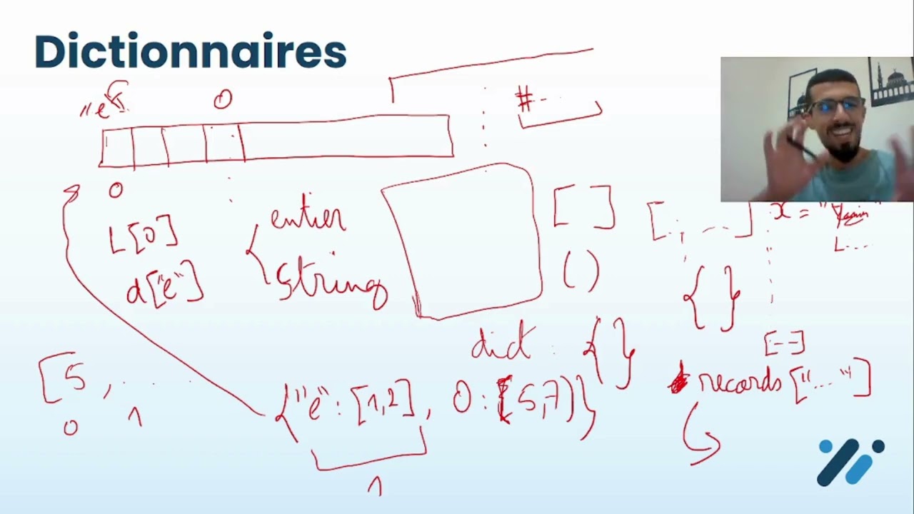 Maitriser La Programmation en Python   B'darija  Les dictionnaires