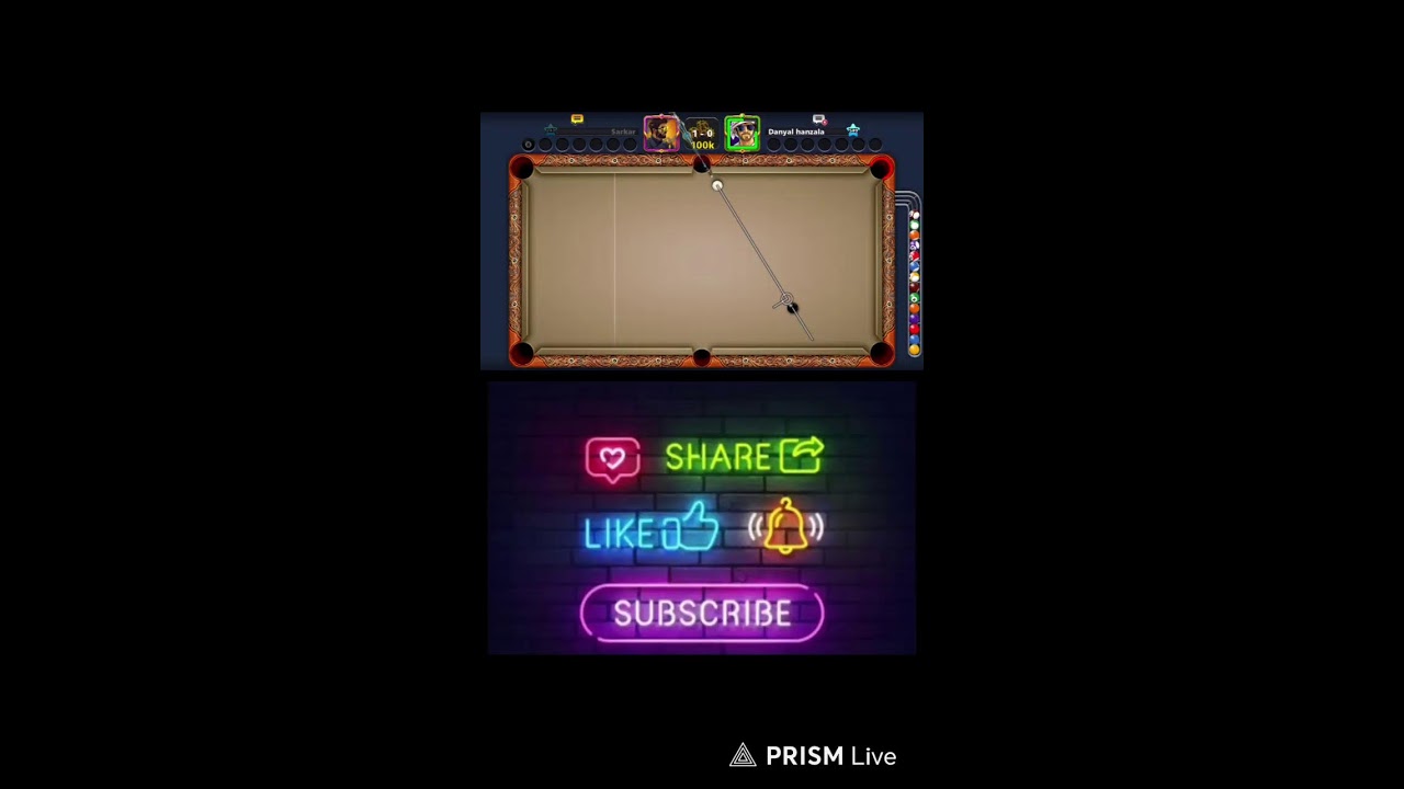 I AM BACK 8 BAL POOL TRICK SHORT😨😱