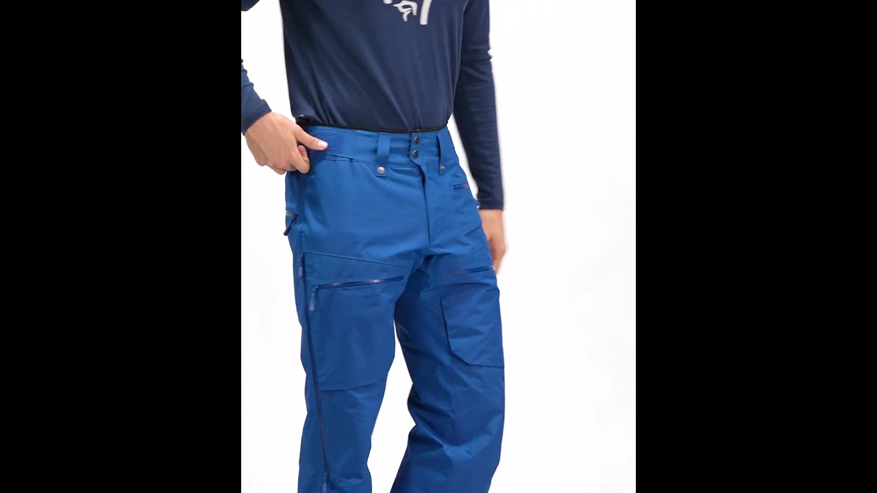 Norrona Technical pants Lofoten Gore-Tex Insulated Pant Indigo