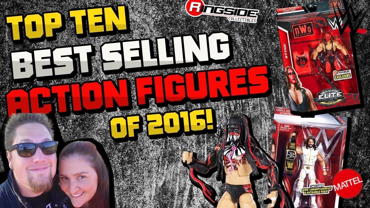 2016 Challenge! The Top 10 Best Selling Wrestling Action Figures of 2016!