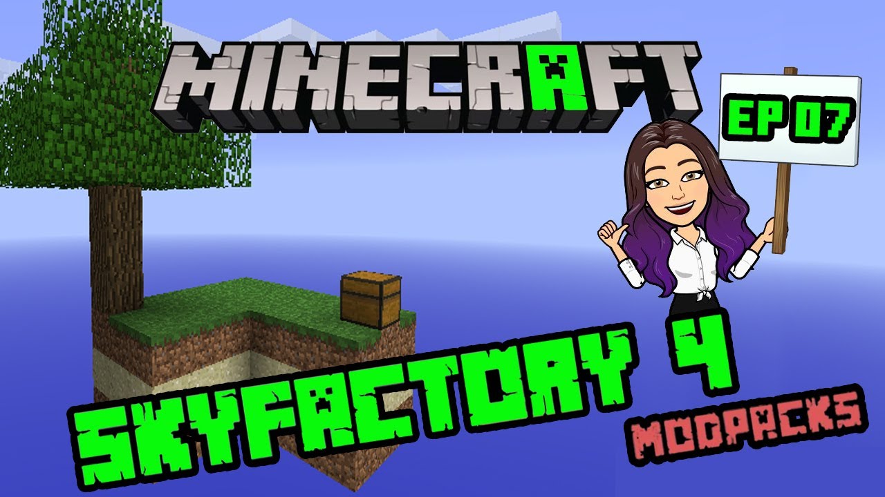 Minecraft Sky Factory 4 Modpack EPISODE 07 - Nether Cake - YouTube
