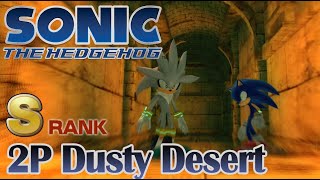 Sonic the Hedgehog 2006 (Xenia) - [Multiplayer] Dusty Desert (S Rank)
