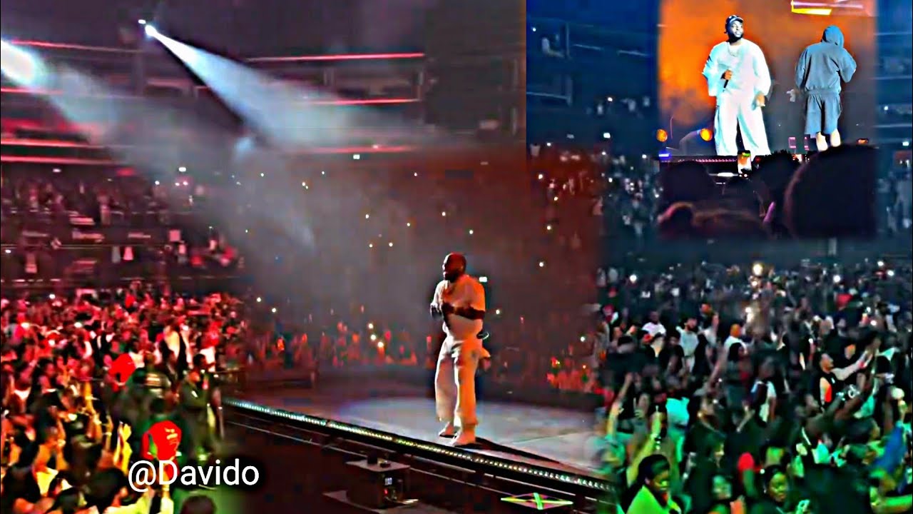 Davido full performance at 17k capacity Coca-Cola Arena Dubai for his 5ive tour