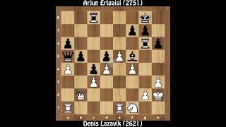 D37 Denis Lazavik (2621) vs Arjun Erigaisi (2751) || 2nd 3-0 Thursday 14th May 2026, Round 5