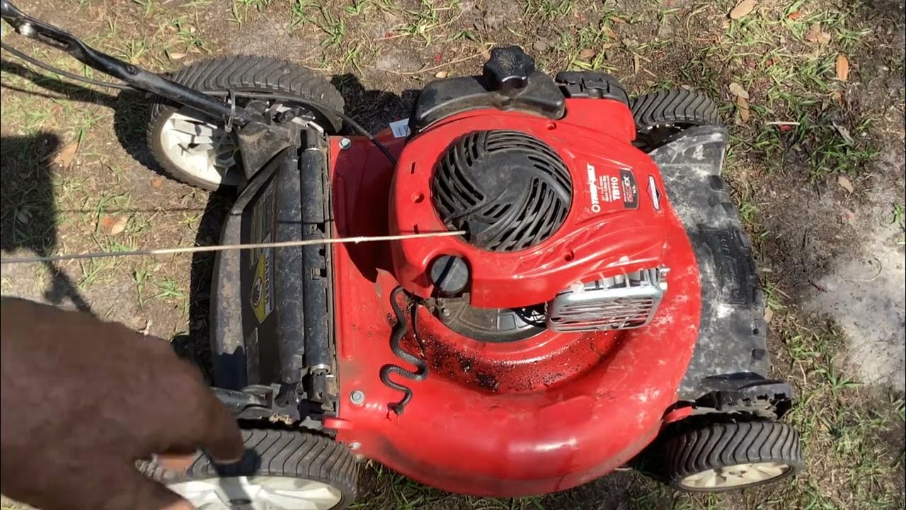 2020 TroyBilt Lawn Mower with a couple of BIG Problems...Let