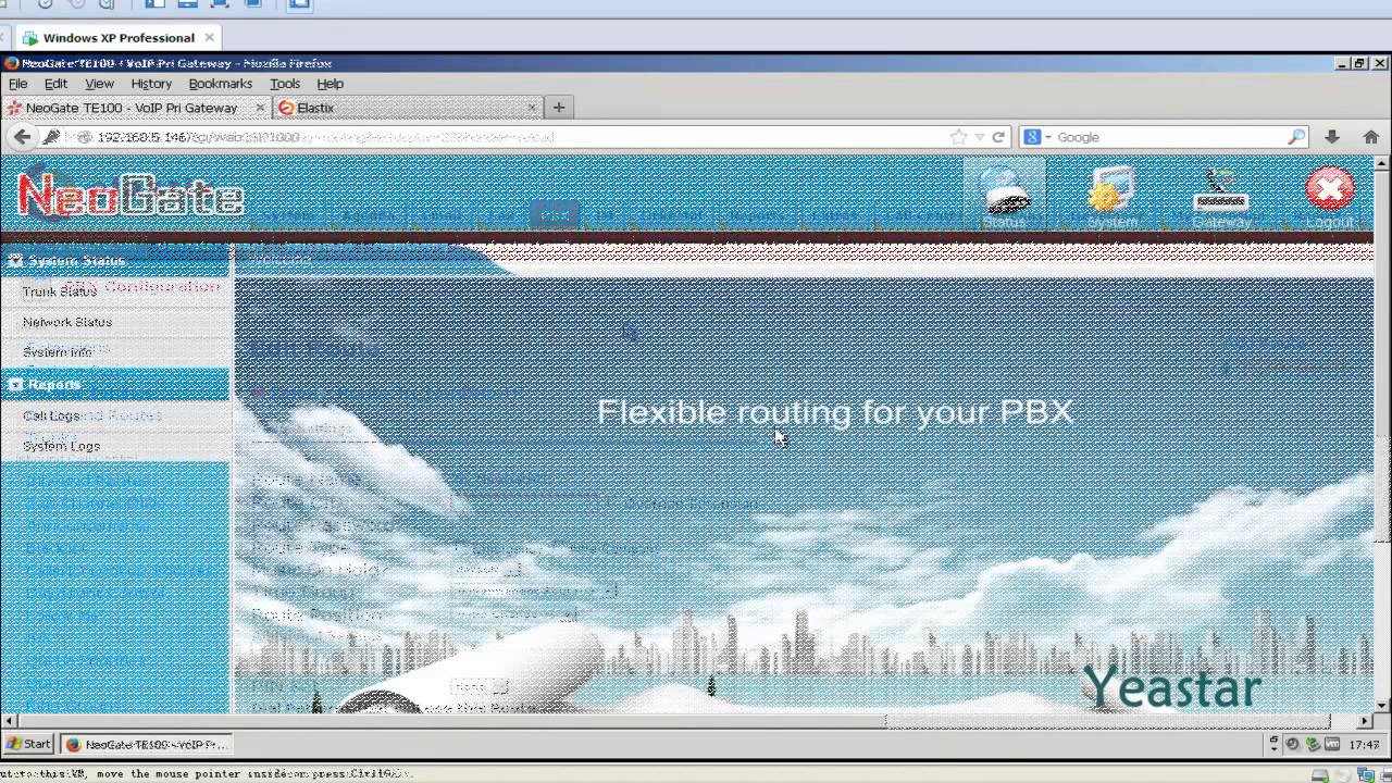 Interconnect NeoGate TE with Elastix1